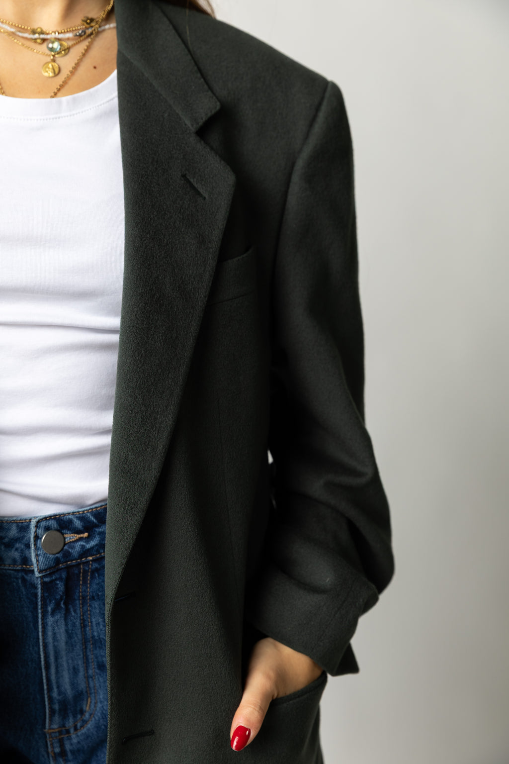 Giacca sartoriale Loro Piana cashmere #40