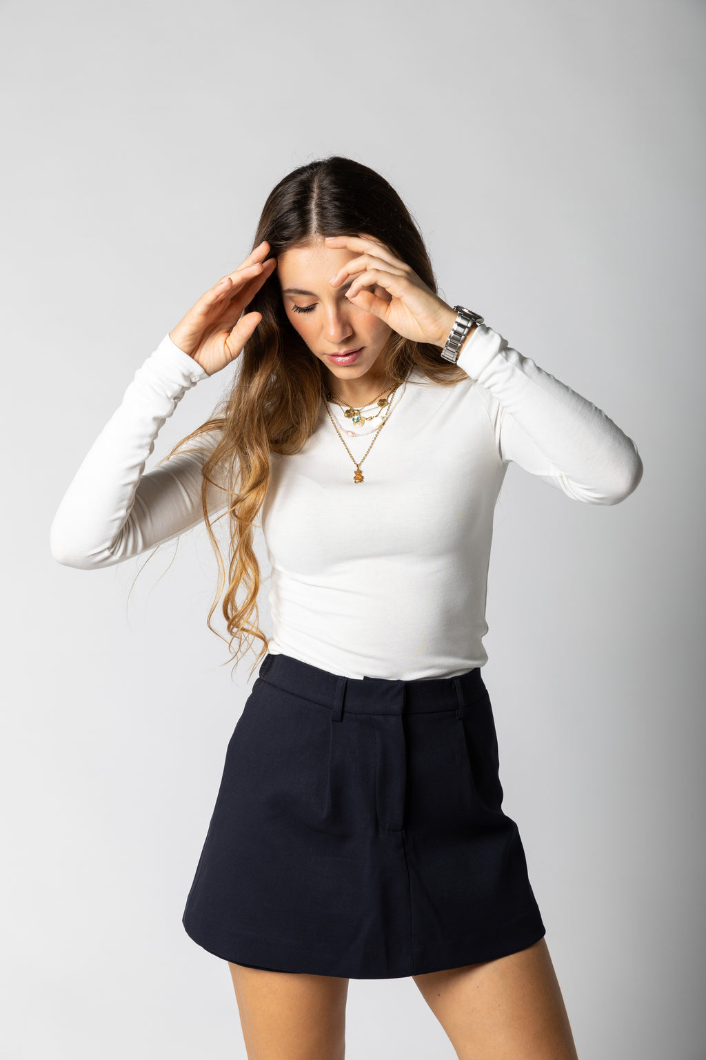 T-shirt Cecile a manica lunga