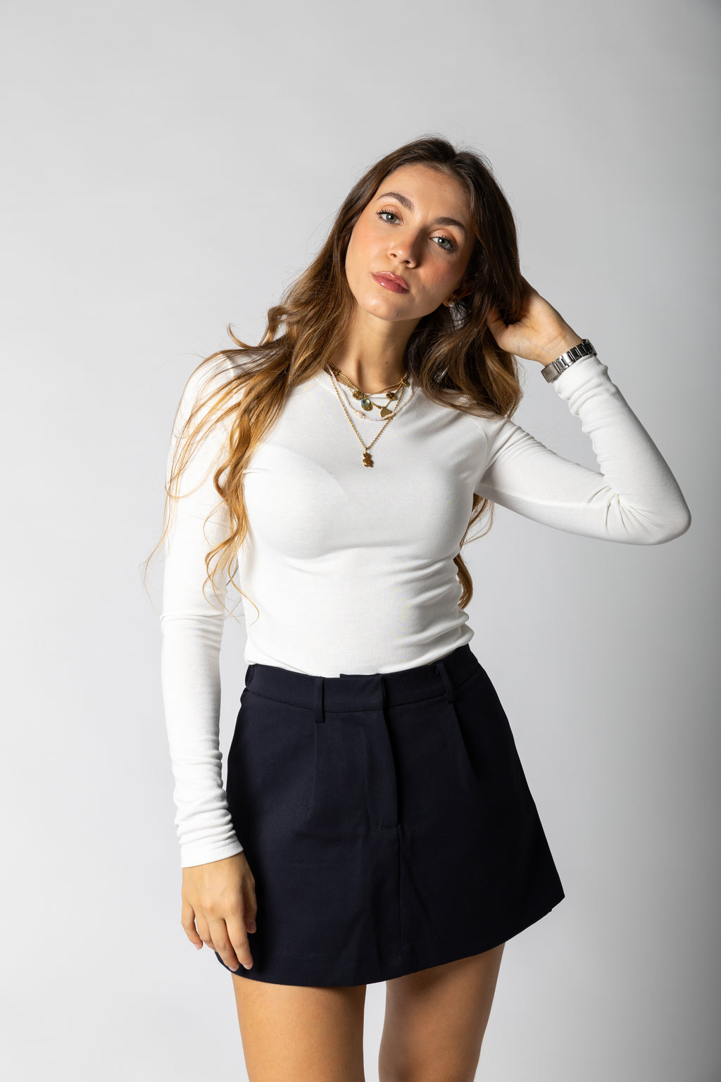 T-shirt Cecile a manica lunga