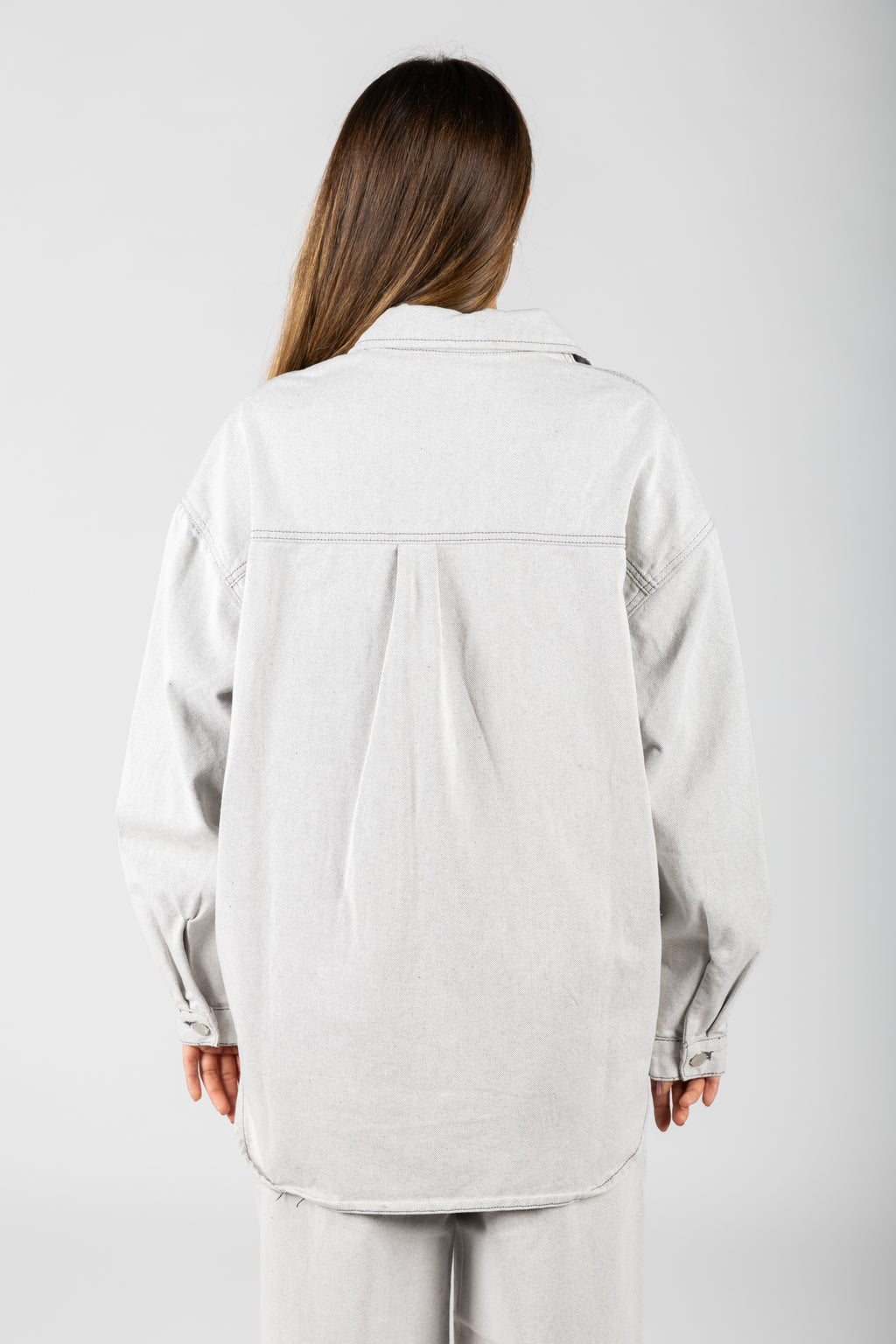 Camicia in denim di cotone