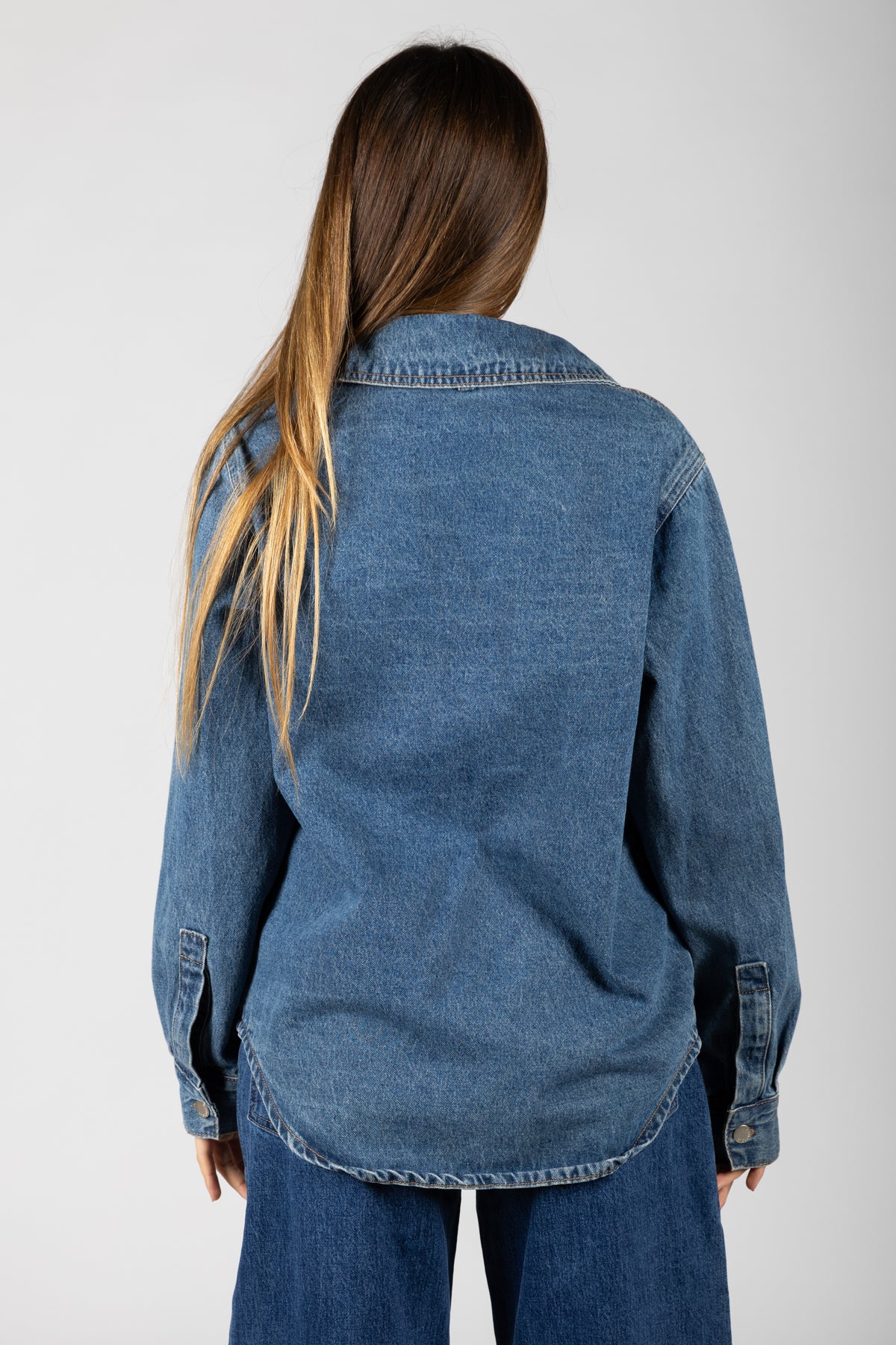 Camicia in denim regular fit