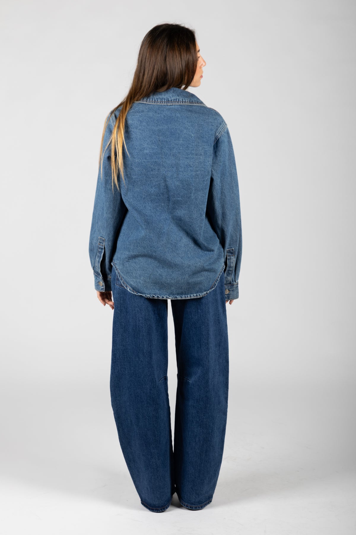 Camicia in denim regular fit