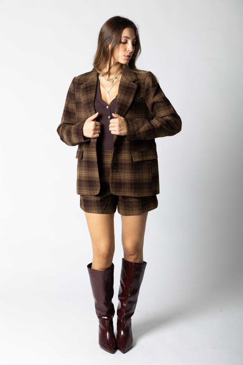 Blazer in tweed Evera