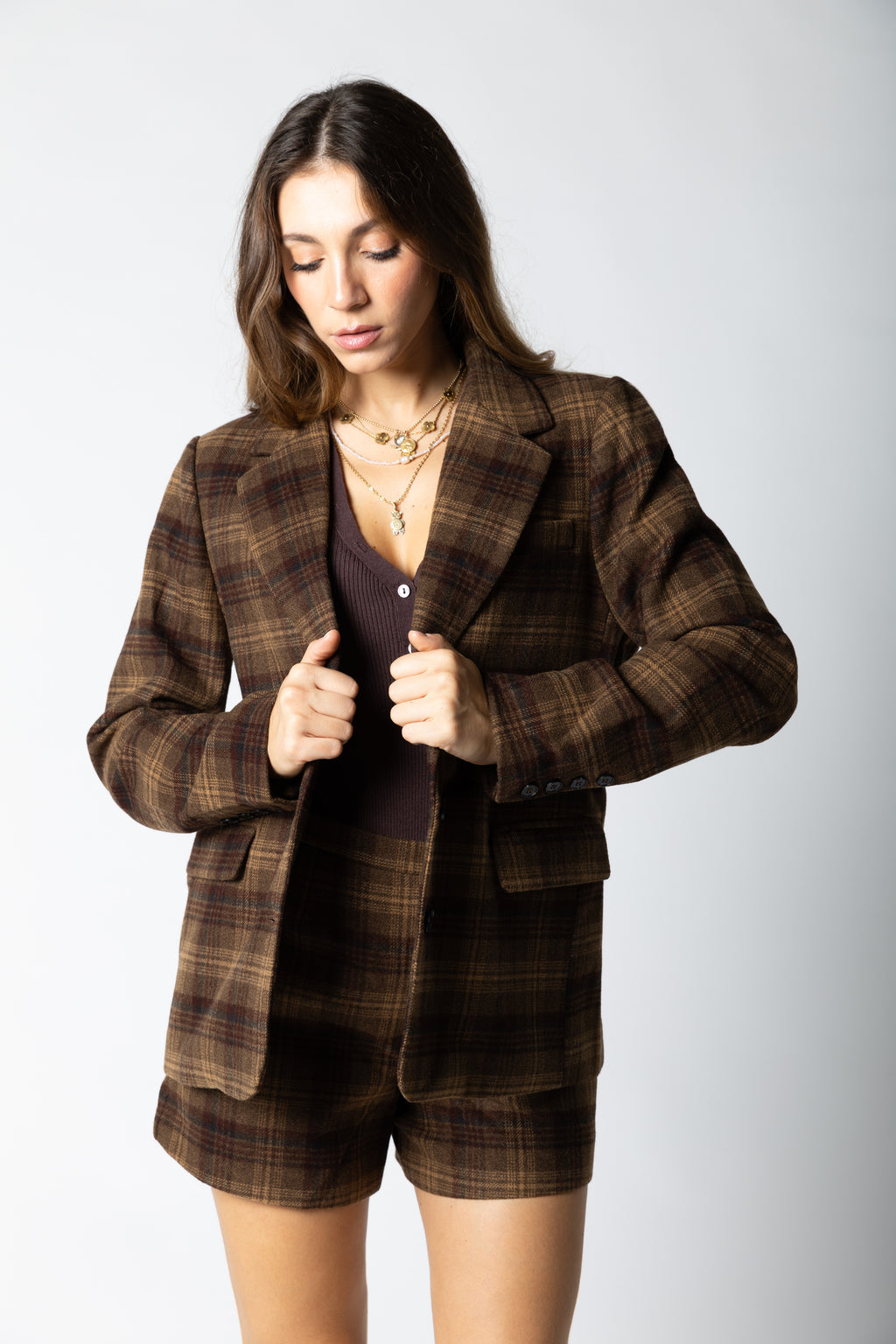 Blazer in tweed Evera