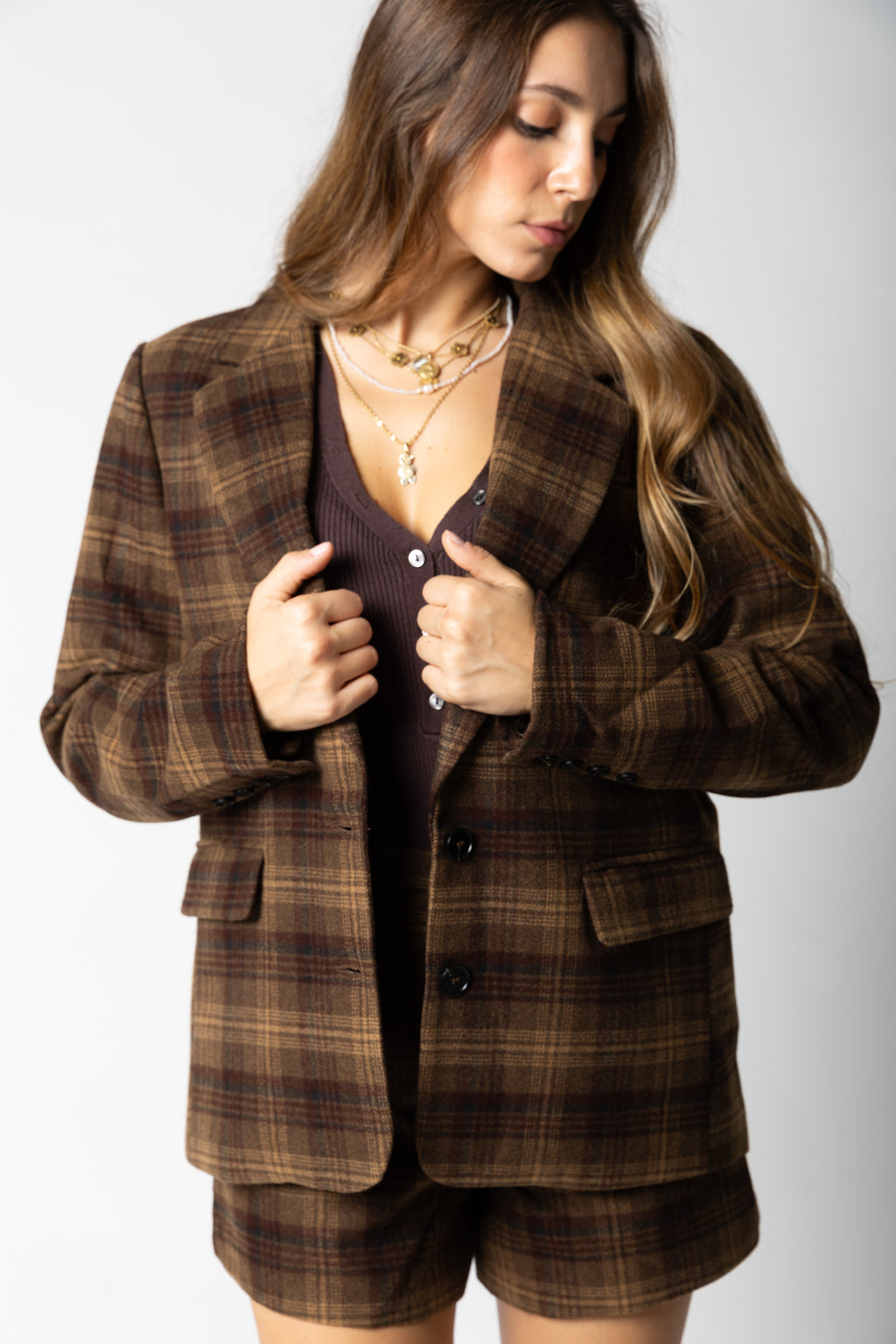 Blazer in tweed Evera