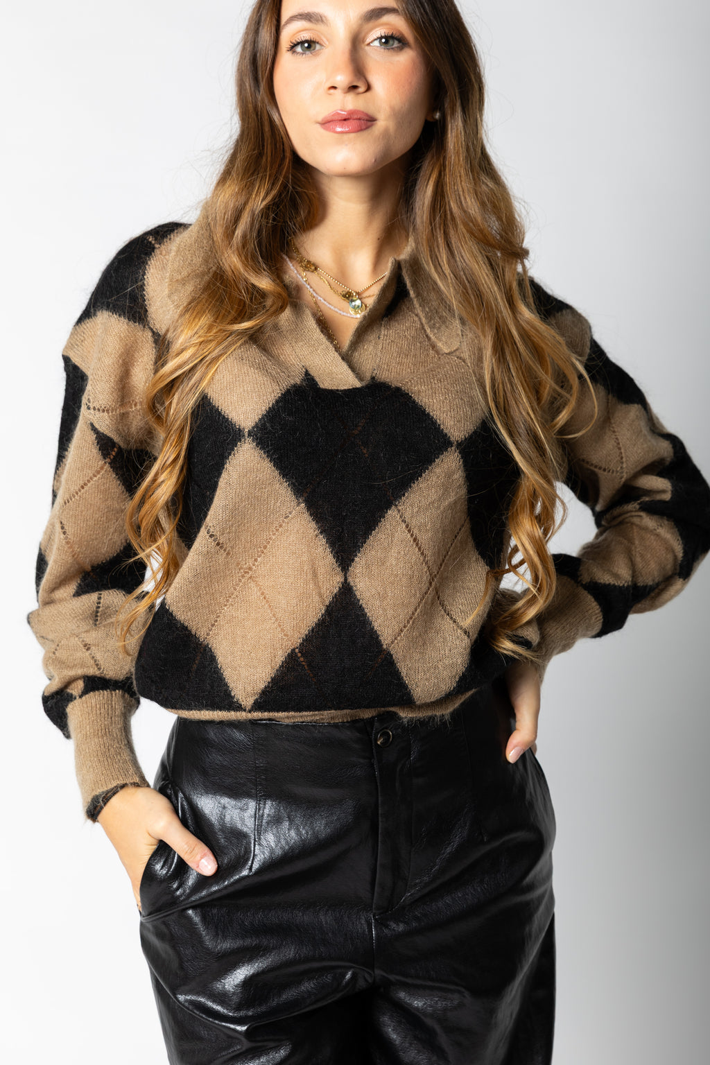 Maglia colletto polo Fleline