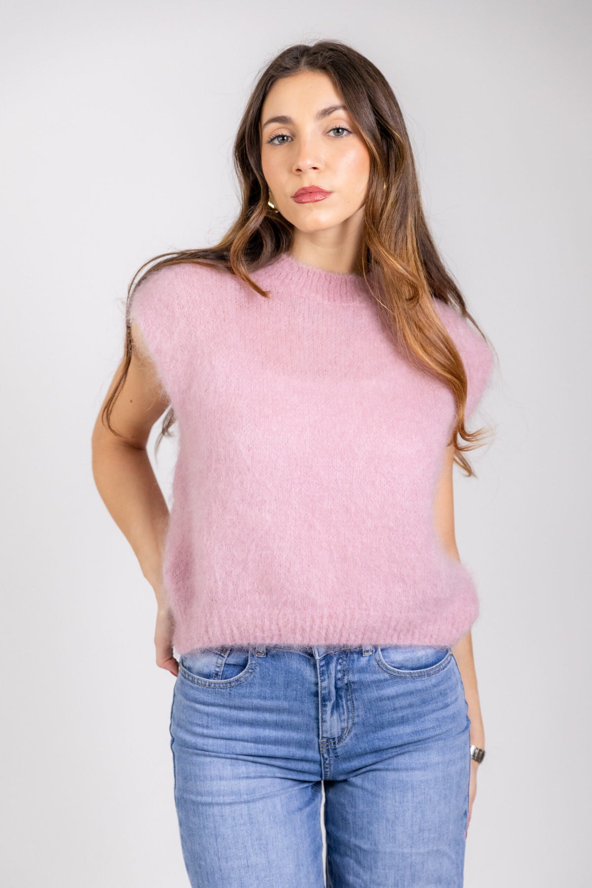 Smanicato soft in kid mohair