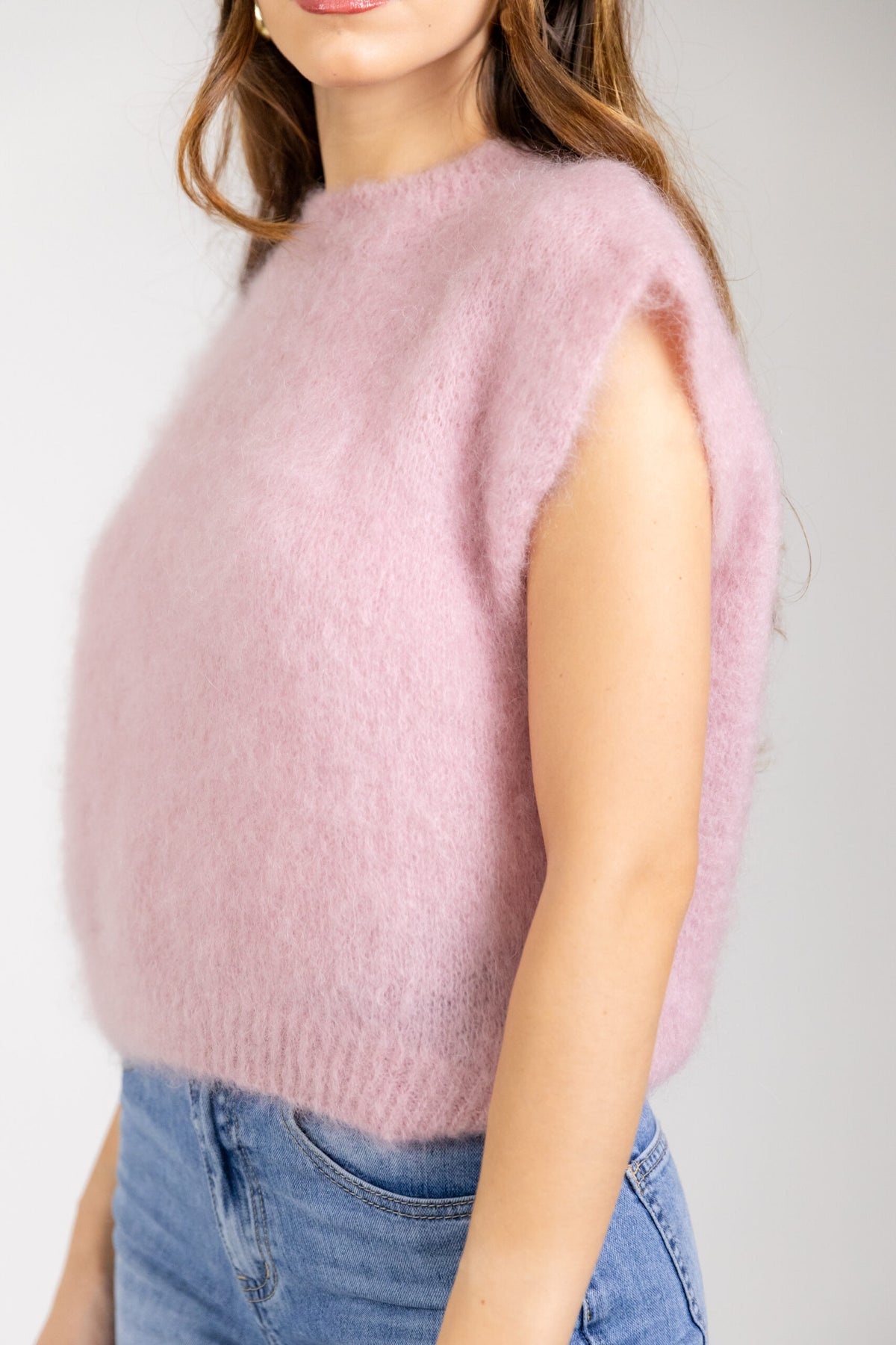 Smanicato soft in kid mohair
