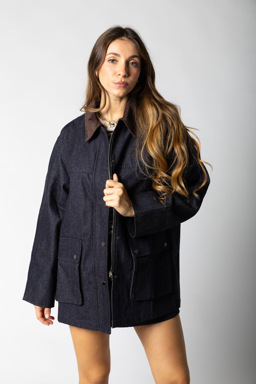 Giacca in denim Isena