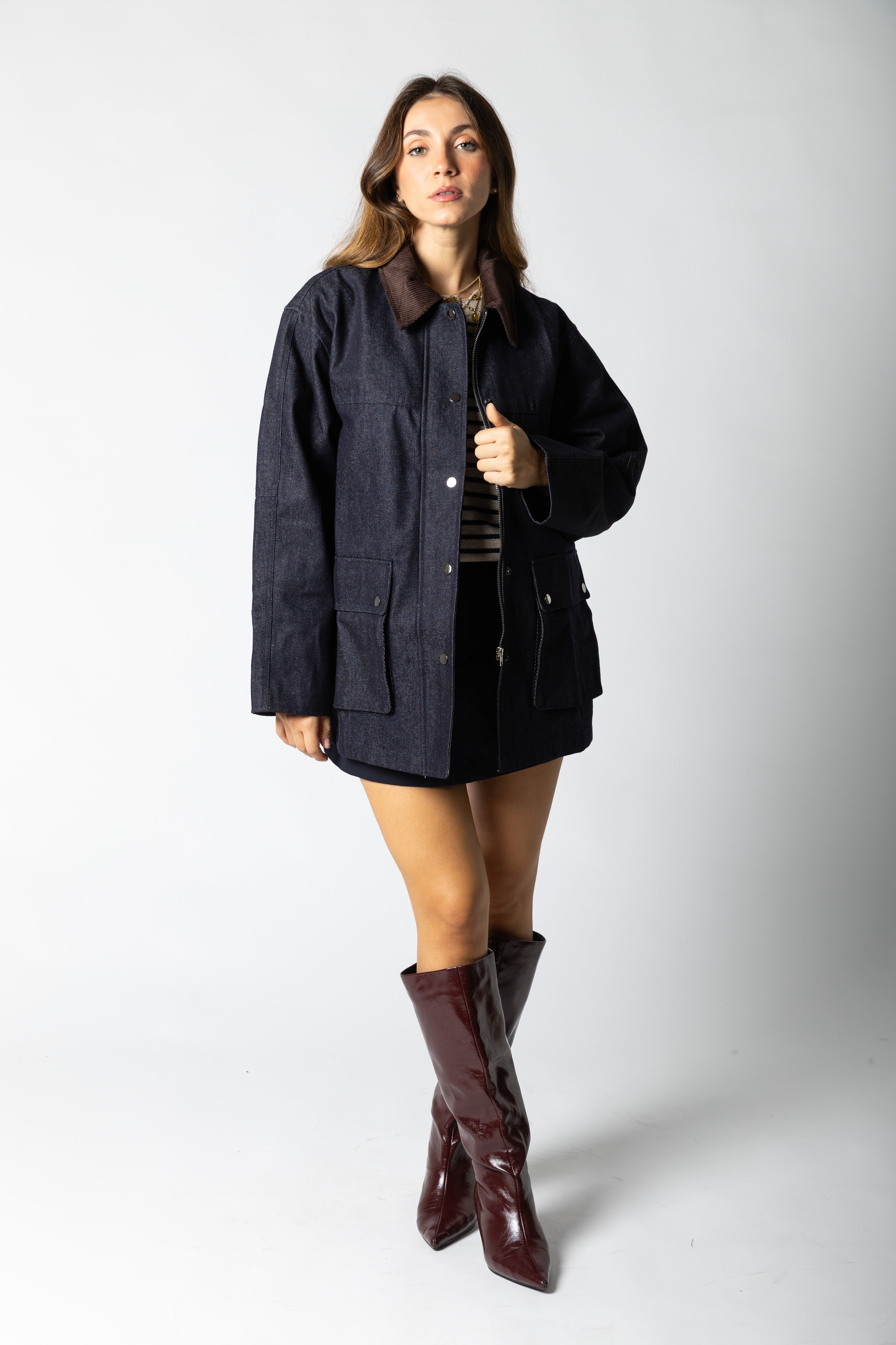 Giacca in denim Isena
