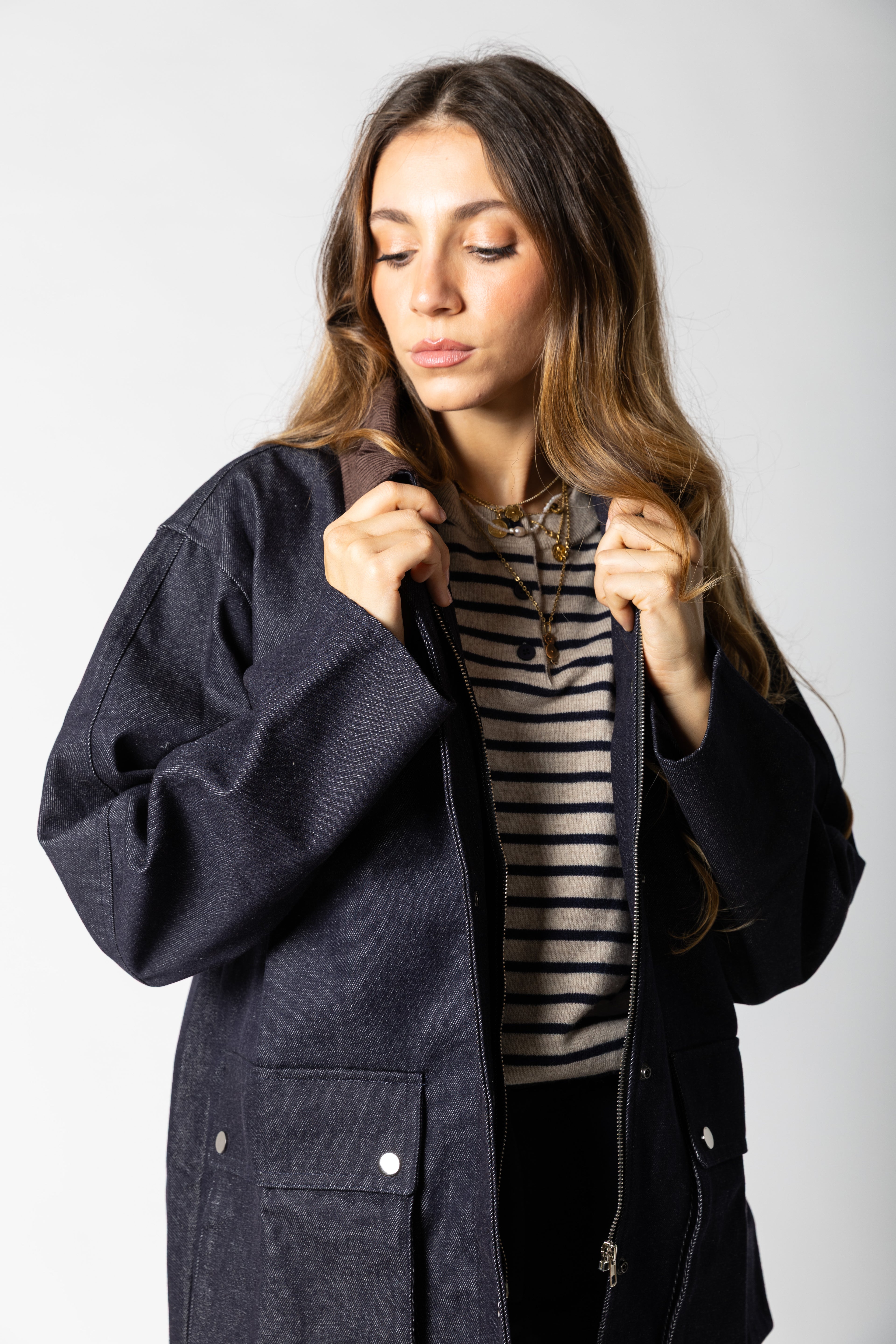Giacca in denim Isena