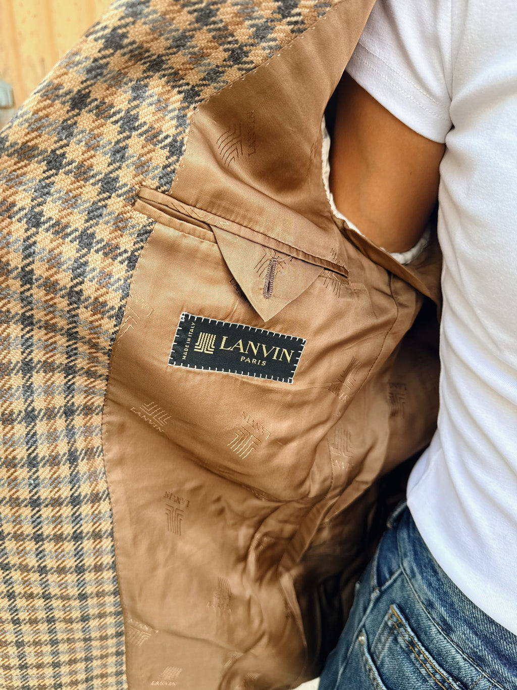 Giacca sartoriale in cashmere Lanvin #28
