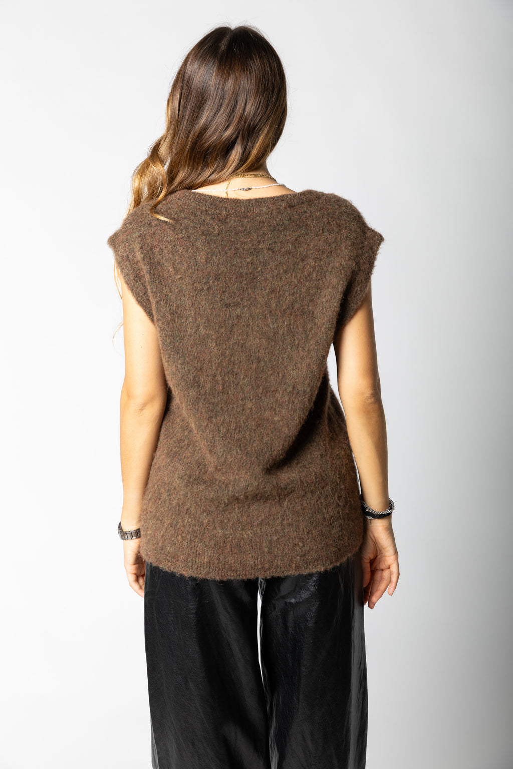 Gilet con scollo a V Maria