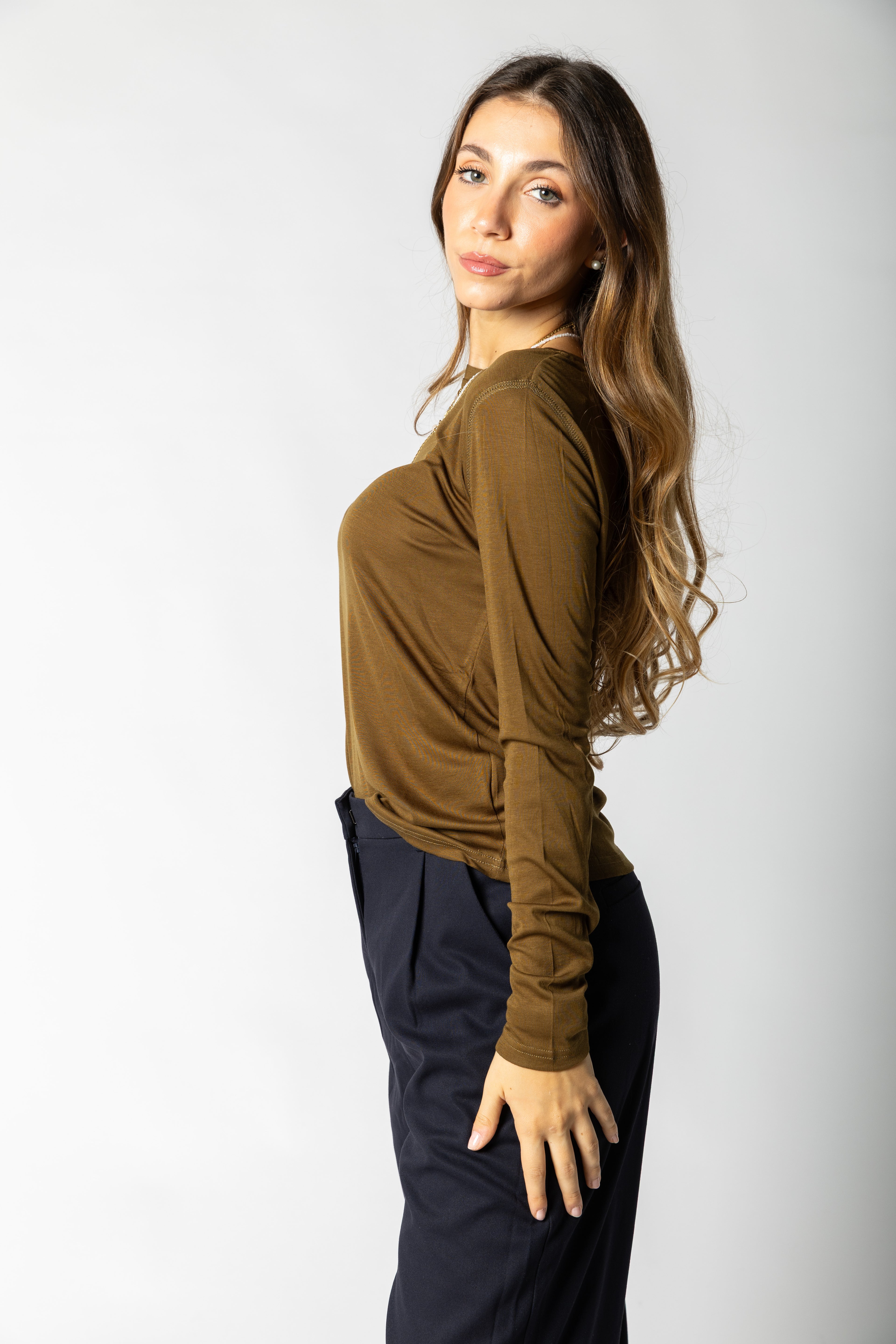 T-shirt Mireline a manica lunga