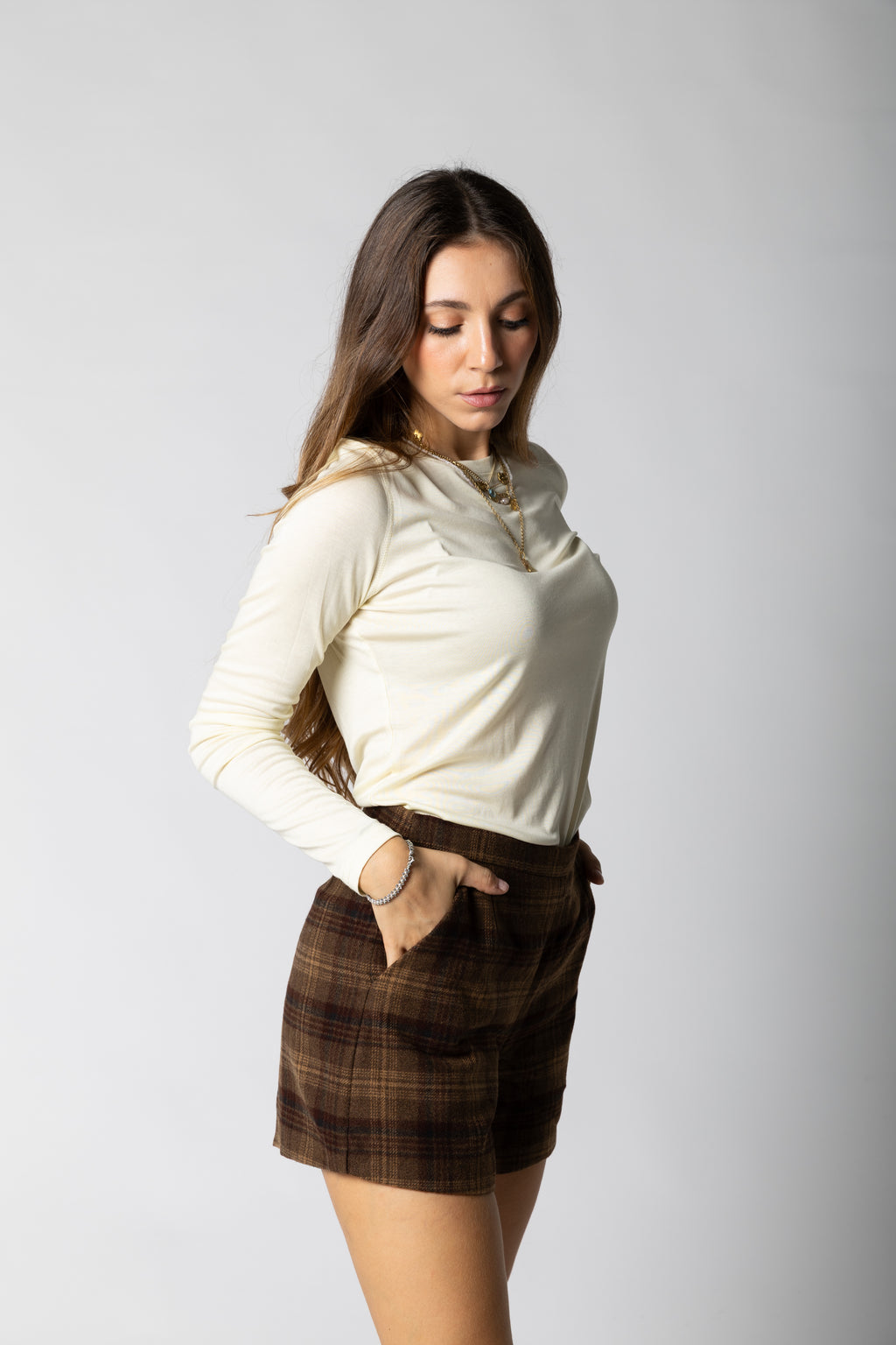 T-shirt Mireline a manica lunga