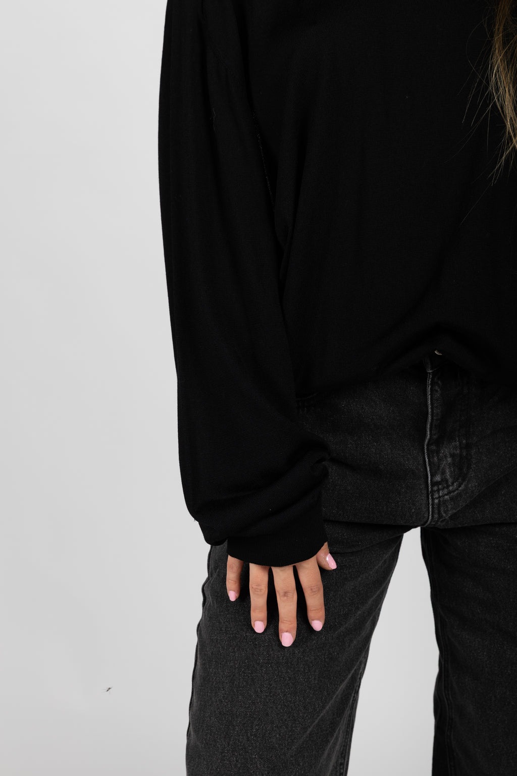 Maglia con schiena in voilè