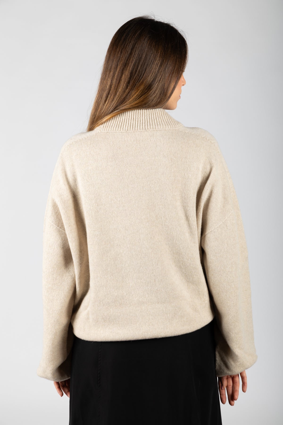 Maglione oversize in cashmere