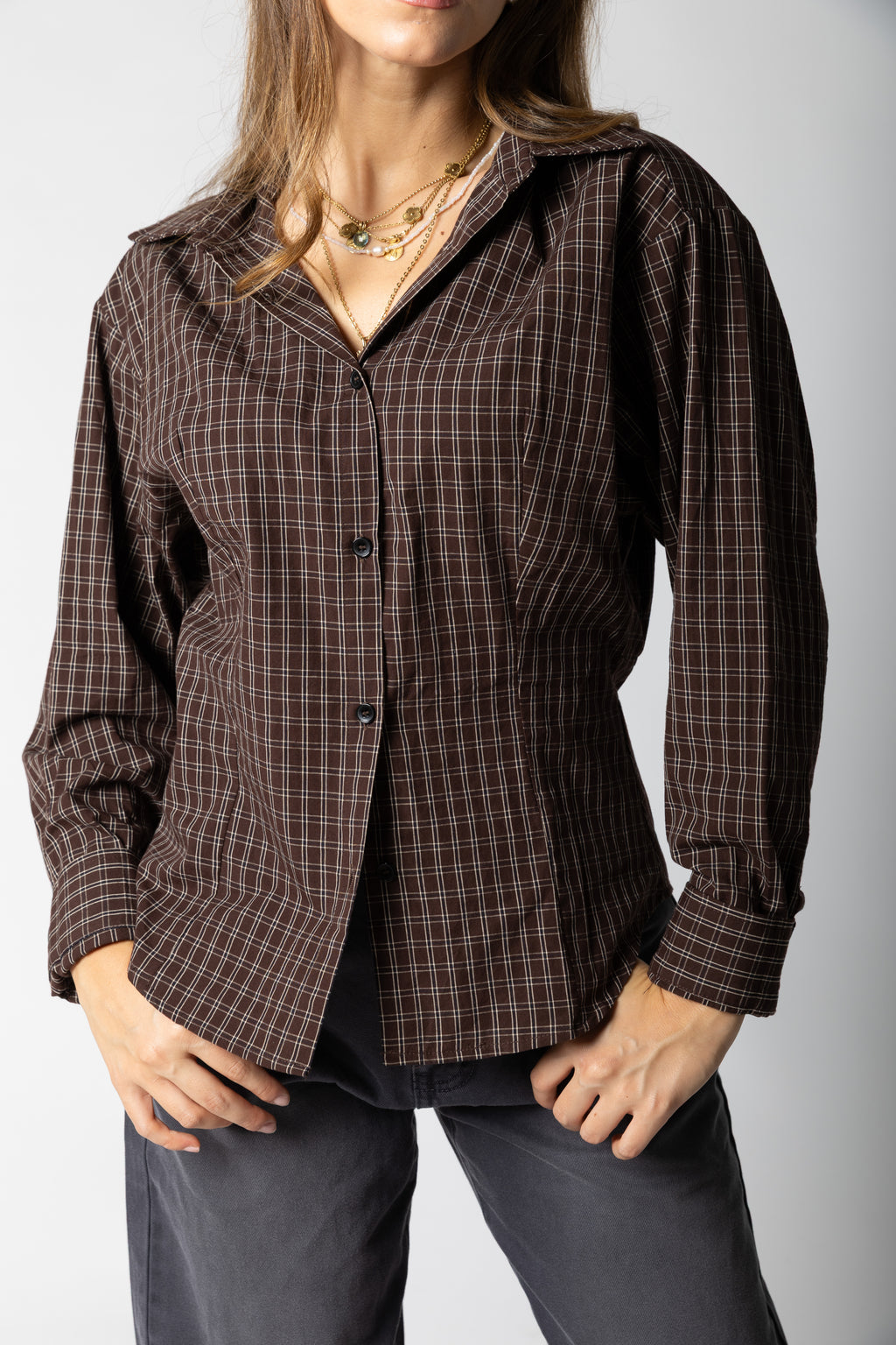 Camicia check Olella