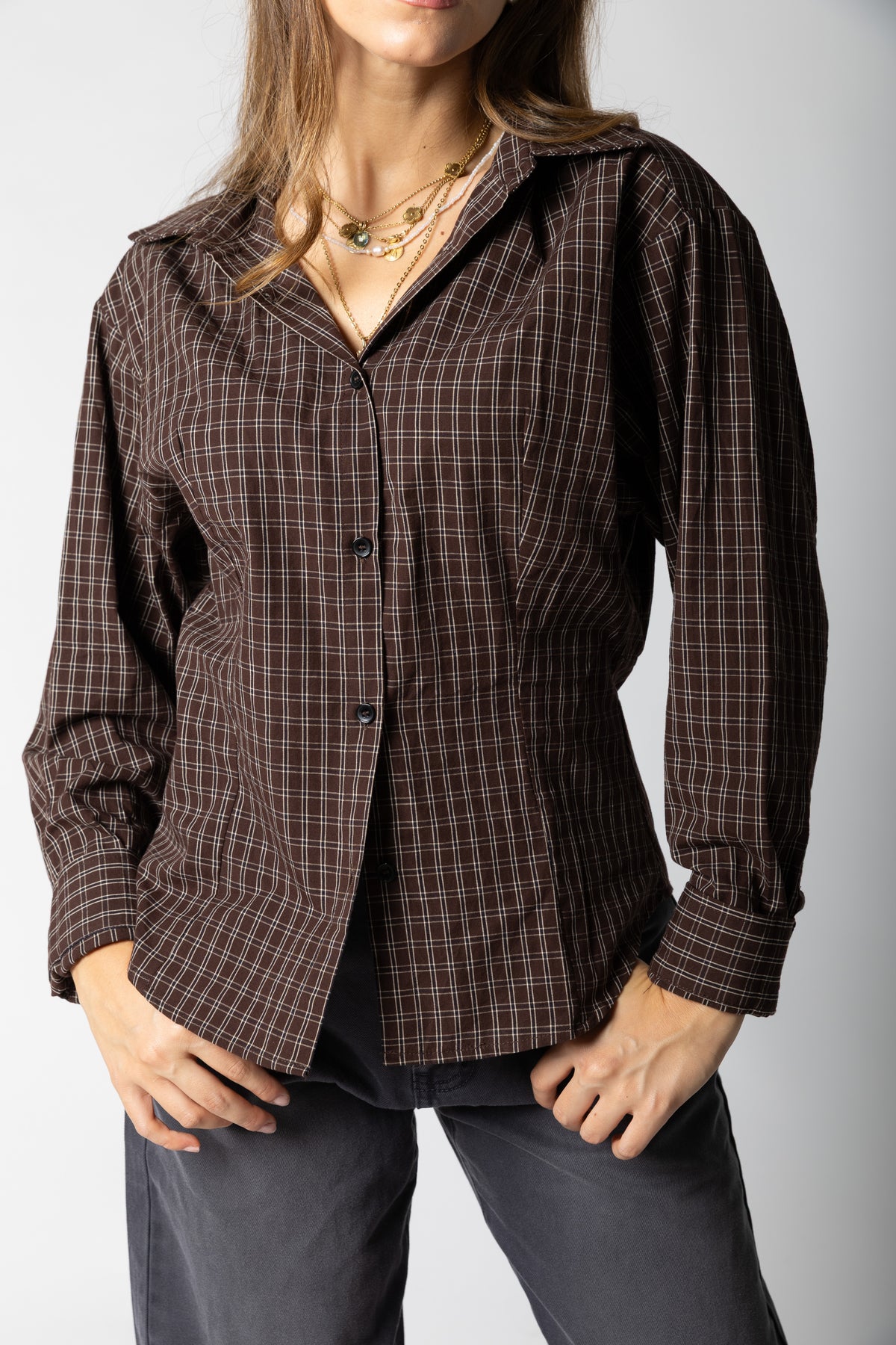 Camicia check Olella