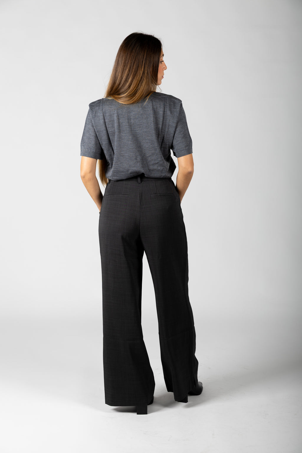 Pantalone sartoriale wide leg