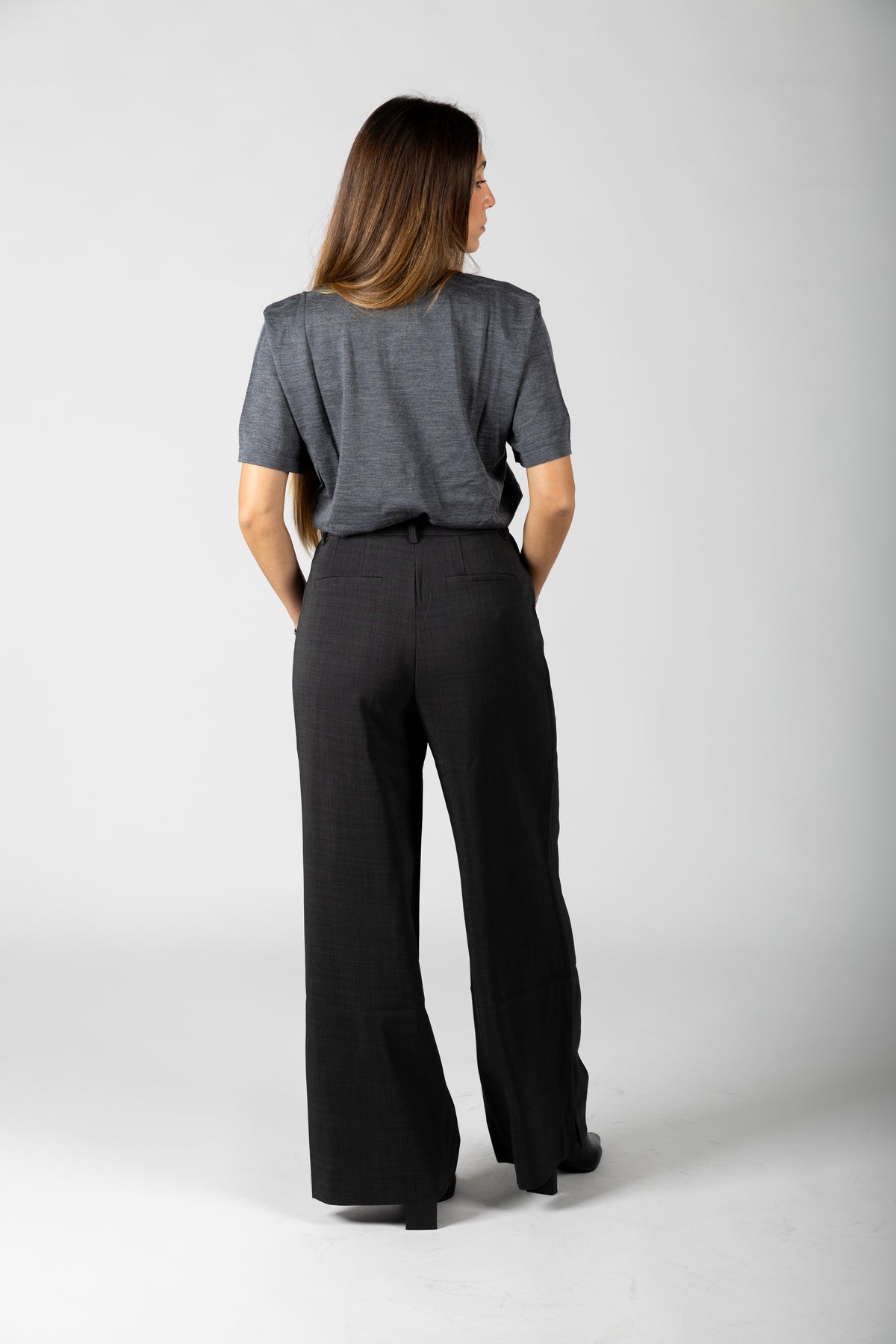 Pantalone sartoriale wide leg