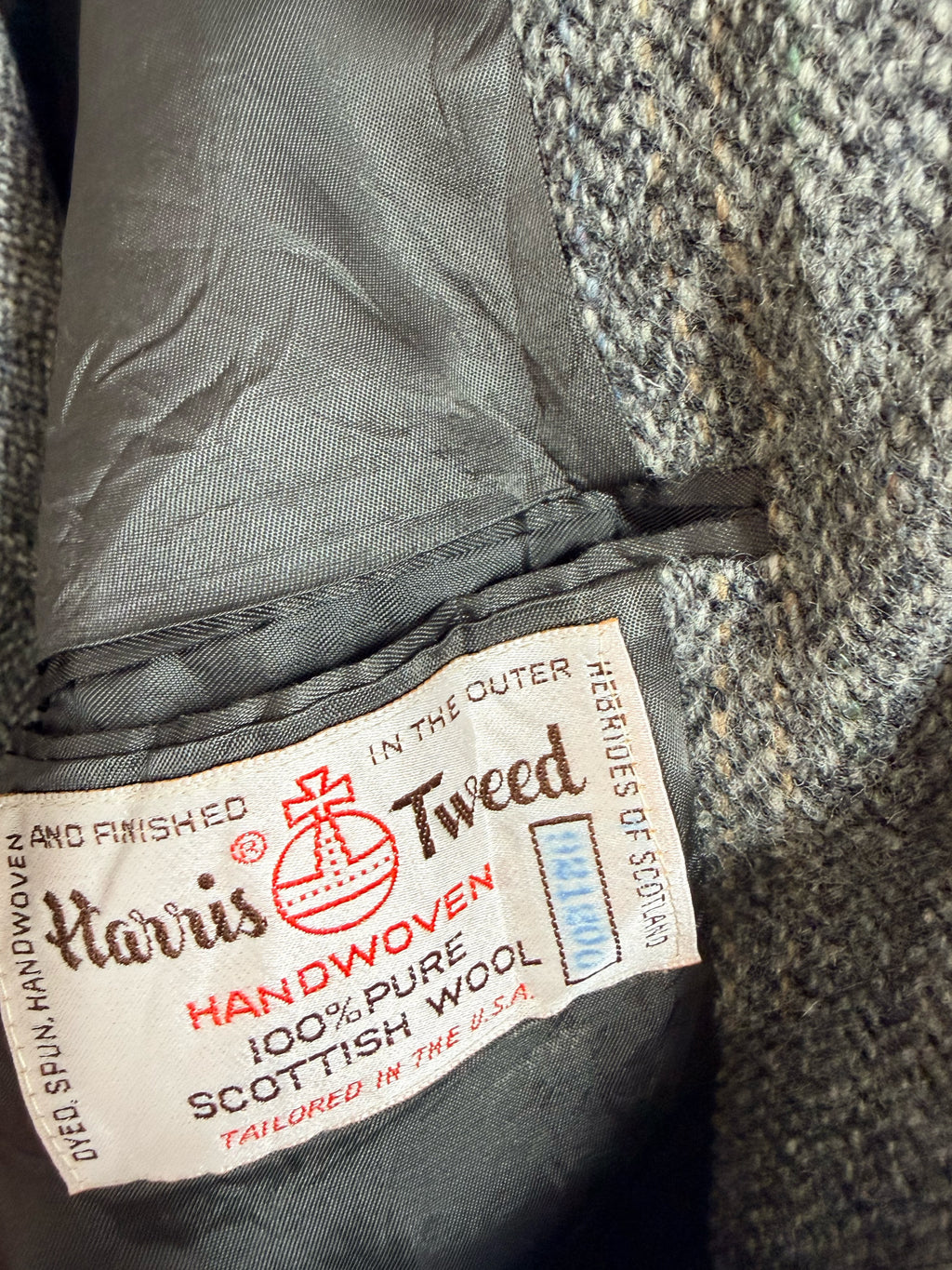 Giacca sartoriale Harris Tweed #14