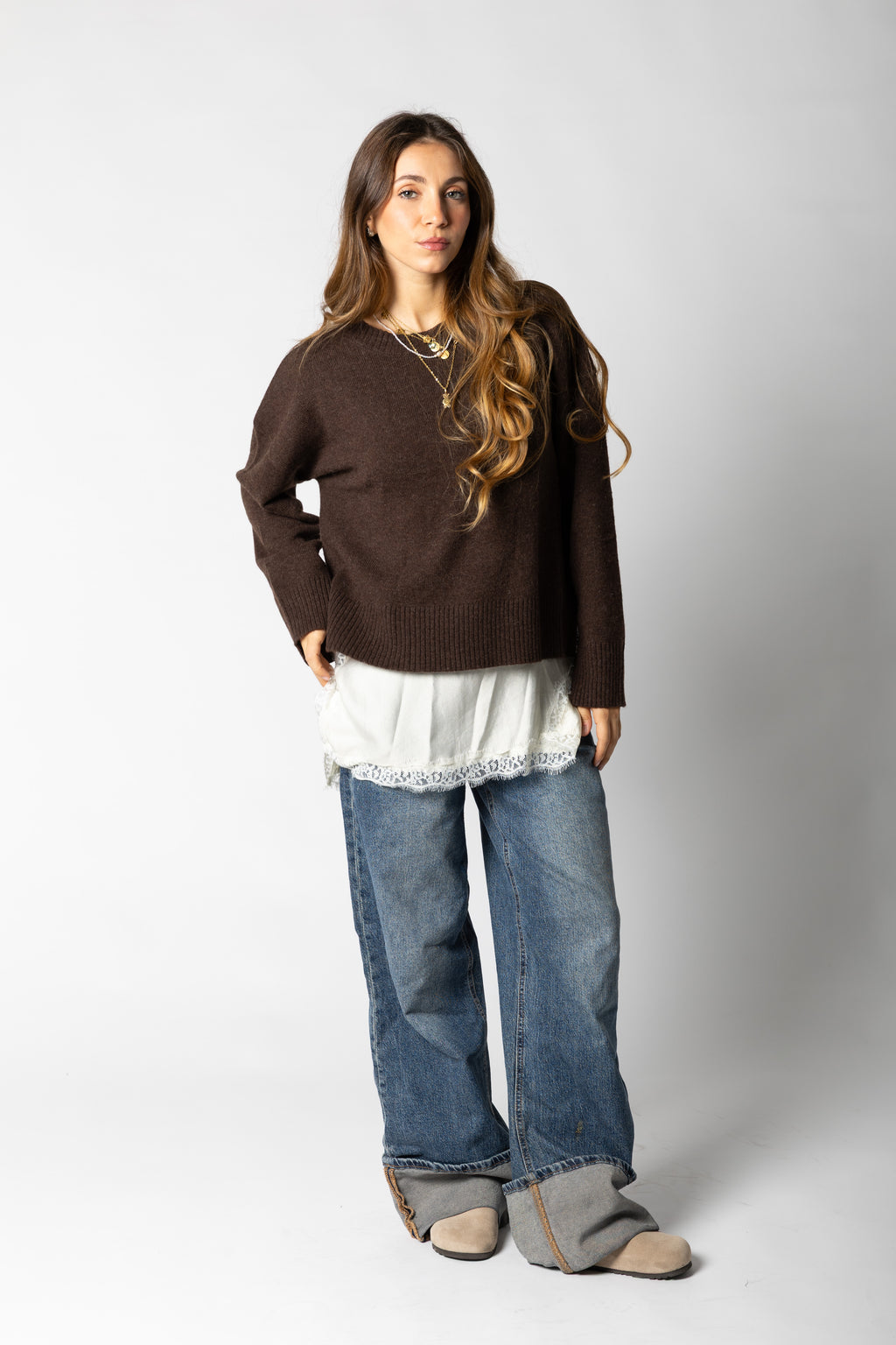 Maglia rasata Temoura