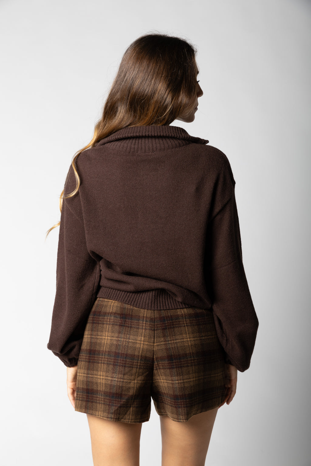 Maglia colletto zip Valaura