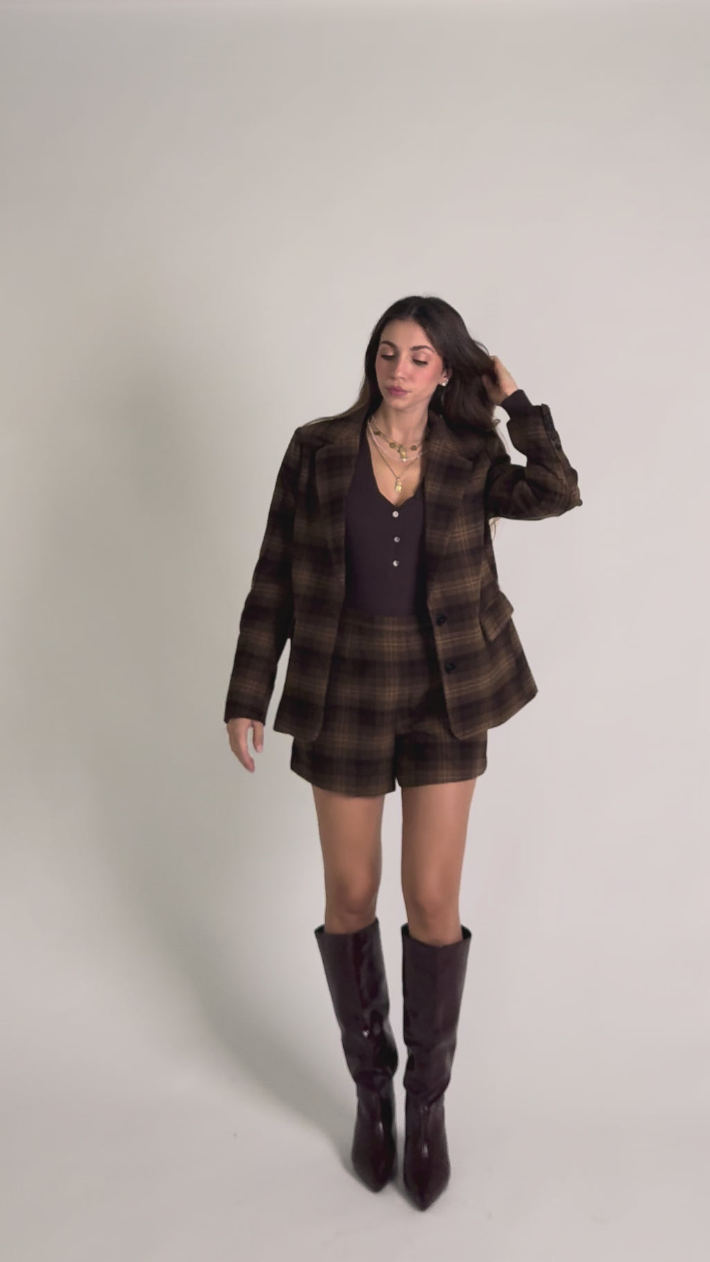 Blazer in tweed Evera
