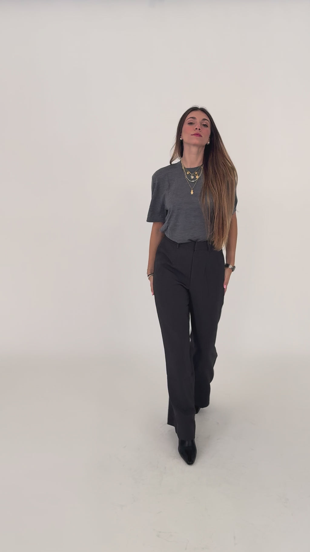Pantalone sartoriale wide leg