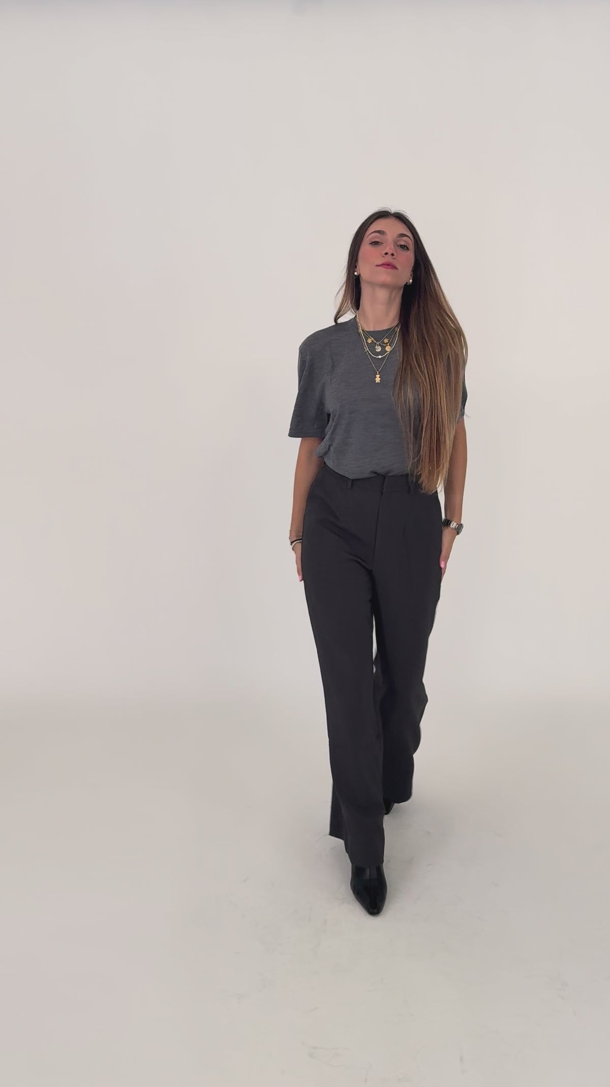 Pantalone sartoriale wide leg