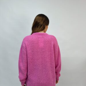 CASHMERE CAPSULE - Maglia girocollo in lana mohair ed alpaca - immagine 3