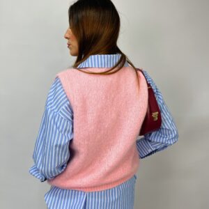 CASHMERE CAPSULE - Gilet con bottoni in kid mohair - immagine 3