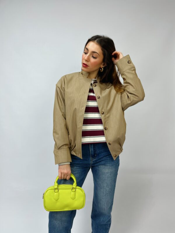 MADAME - Giacca bomber in gabardina