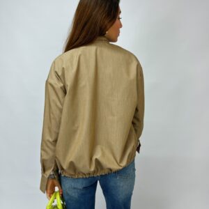 MADAME - Giacca bomber in gabardina - immagine 2